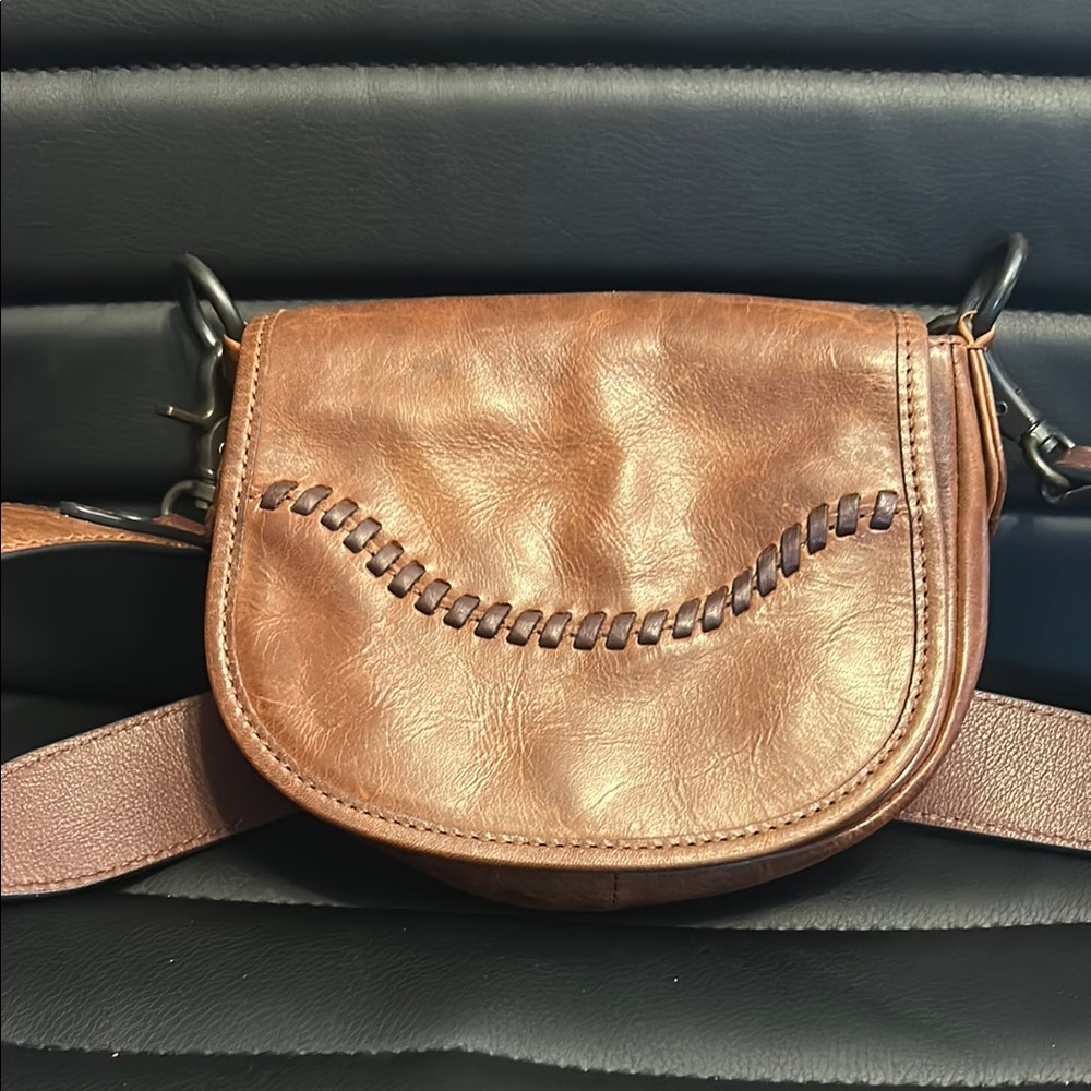 Frye Leather Small Crossbody Bag